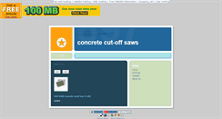 Desktop Screenshot of concretecutoffsaws90.arcadepages.com